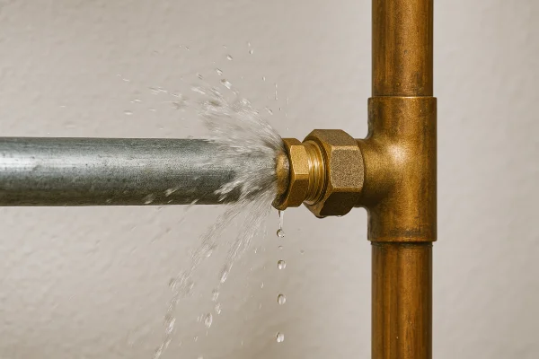 a male technician shaking hands with the customer from Real and Actual in Leander, TX - Faucet Installation